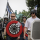White supremacist groups rally in Emancipation Park in Charlottesville, Va., during the Unite the Right rally Aug. 12, 2017. (Evelyn Hockstein/for the Washington Post via Getty Images)